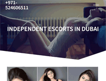 Tablet Screenshot of dubaiescorts69.com